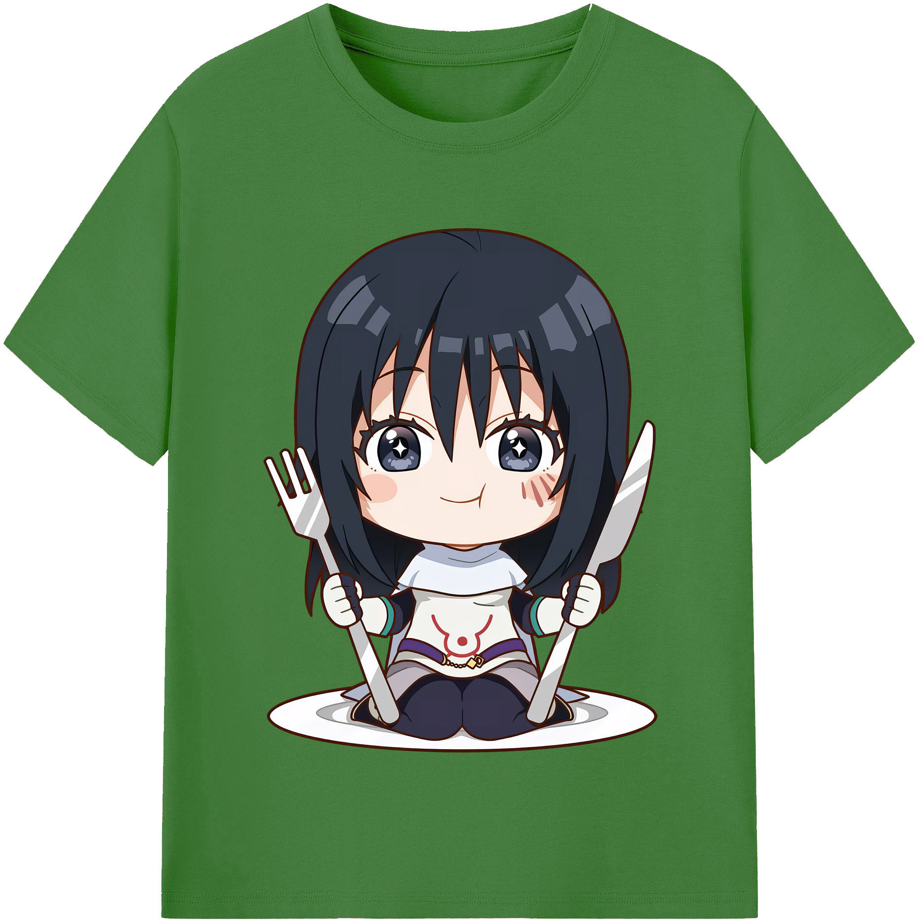 （画像用） 転スラ Regarding Reincarnated to Slime レディースカジュアルプリントTシャツ（綿100％）